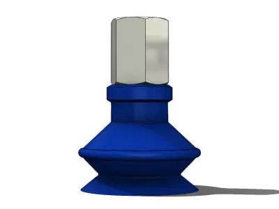 Ventosa SMC ZPT25BN B01 Suction Cup 3D model