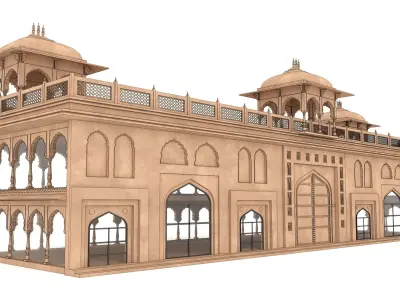 Indian Palace 3D model
