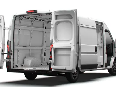 Toyota ProAce  Electric Max Van L4H2 HQ Interior 2025 3D model