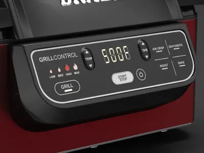 Electric Grills Collection 3D model