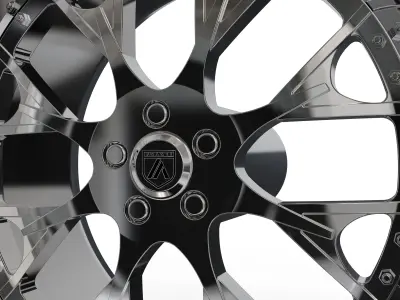 ASANTI AF826 WHEEL 3D MODEL 3D model