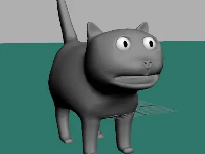 Animals cat 3D model