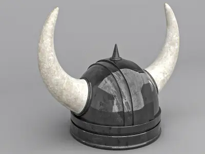 helmet Low-poly 3D model