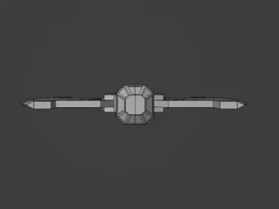 Gimlis battle axe 3D model
