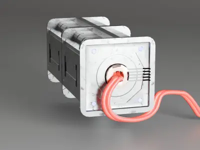 3D Model of SIFY Generator Low-poly 3D model