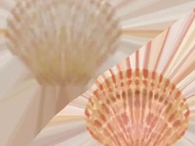Ocean-Inspired Sea Shell 3D Model Low-poly 3D model