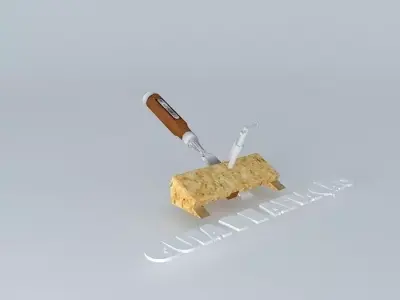 Guide to Sharpening chisels 3D model