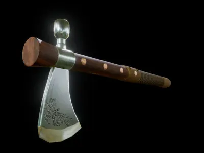 Melee pack Low-poly 3D model