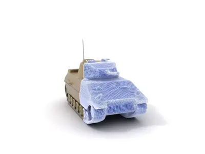 PT Olive Military model pack Low-poly 3D model