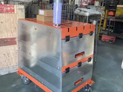 Bending tool cart for Amada Trumf Bystronic 3D model