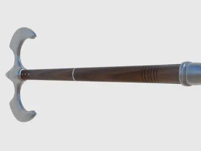 Battle Axe - Game Ready Free low-poly 3D model