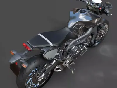 Yamaha Tracer 900 - Hyper-Detailed Sport Tourer 3D model