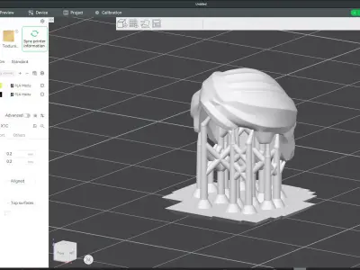 Custom3Dprint Minifigure Accessory - Minifigure Hair S2 - 105 3D print model