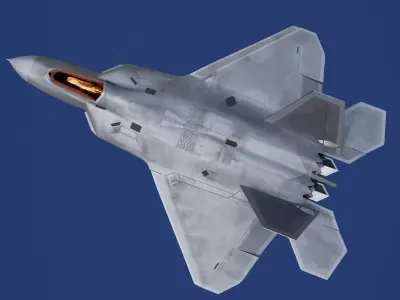 Military Aircraft - Vanguard of the Skies 3D model