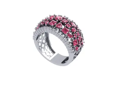 Antique Stone Ring 3D print model purchase