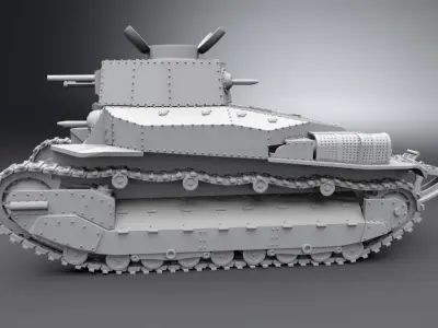 Type 89 I Go Scale model 3D print model