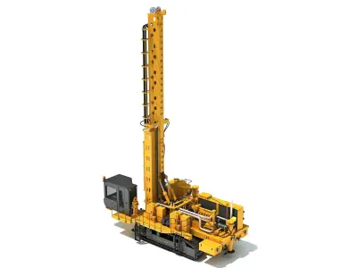 Drilling Rig 3D model purchase