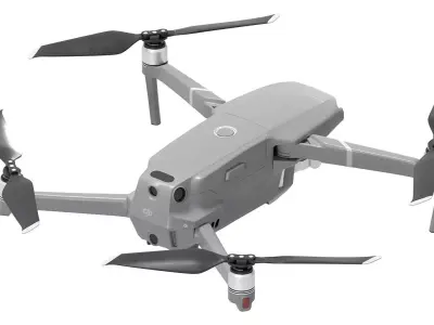 Dji Mavic 2 Pro Drone EOV 3D model