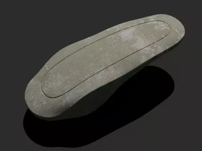 UNMA-1 - Futuristic Sci-Fi Artifact - FREE Sample - Sub-D Ready Free 3D model