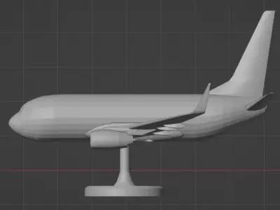737-800 Free 3D model