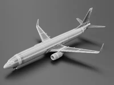 Boeing 737-900ER 3D model
