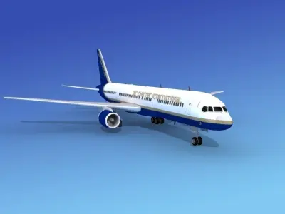 Boeing 757-200 Air Charter Intl 3D model