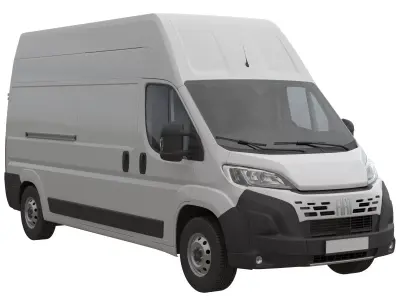 2024 FIAT DUCATO L3H3 Detailed interior 3D model
