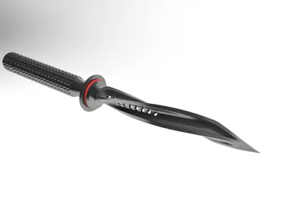 Jagdkommando Knife 3D model