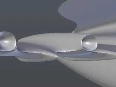 The Stinger eagle Free low-poly 3D model