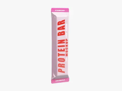 Protein Bar - Strawberry 3D model