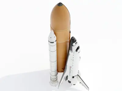  Space Shuttle with Delivery System 