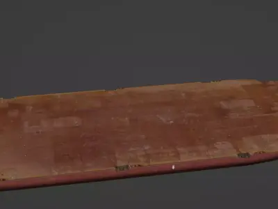 Heavy Load Carrier WHITE MARLIN Low-poly 3D model