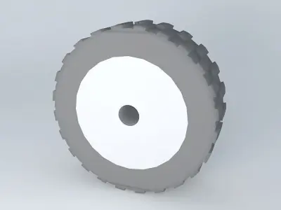 tire wheel 3D model by raybearmass