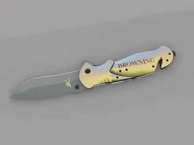 Browning Knife Free 3D model