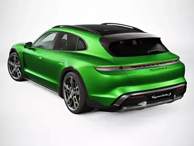 2022 Porsche Taycan Cross Turismo 3D model