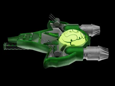 Arborec Destroyer 3D model