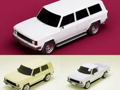 80s generic truck suv pack