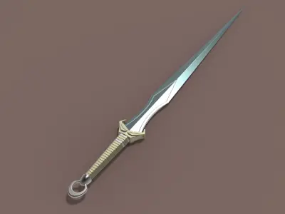 Sword of Valkyrie from Thor Ragnarok 3D model
