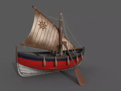 Dinghy 3D model