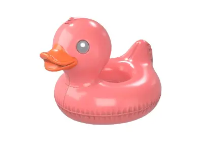 Duck Float v1 004 Low-poly 3D model