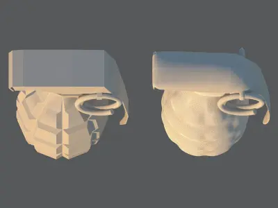 grenades grenade Low-poly 3D model