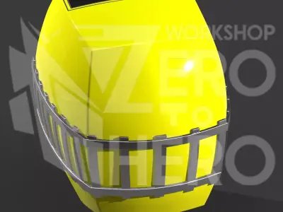 Ressha Sentai ToQger No3 Helmet 3D print model