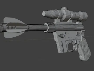 DL-21 A star wars gun 3D model