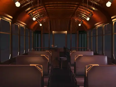 X-1 class tram No 466 3D model