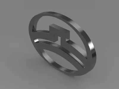 great wall logo 3D model by Sergey