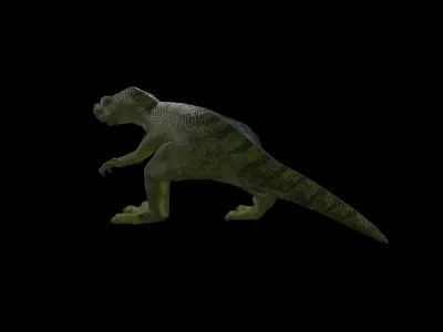 Dinosaur Tyrannosaurus Rex Low-poly 3D model