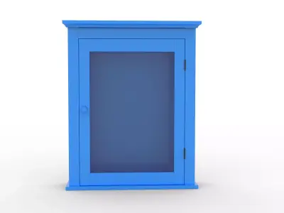 Mirror Low-poly 3D model