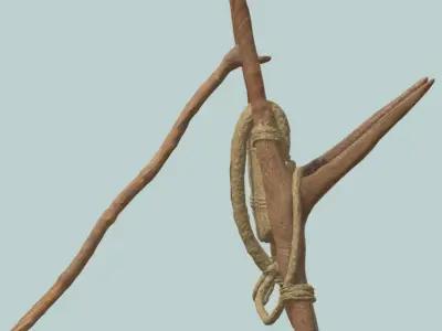 korean carring tool  Free 3D model