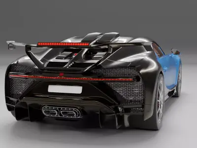 Bugatti chirin 3D model