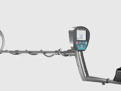 MD840 Metal Detector KWASYO 3D model